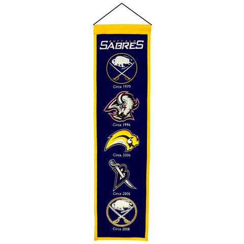 Buffalo Sabres NHL Heritage Banner (8x32)