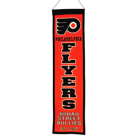 Philadelphia Flyers NHL Heritage Banner (8x32)
