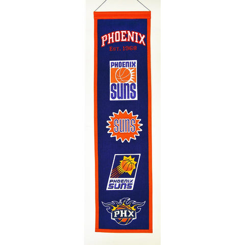 Phoenix Suns NBA Heritage Banner (8x32)