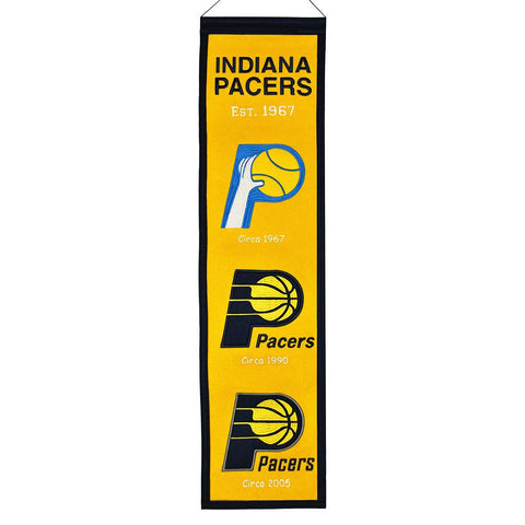 Indiana Pacers NBA Heritage Banner (8x32)