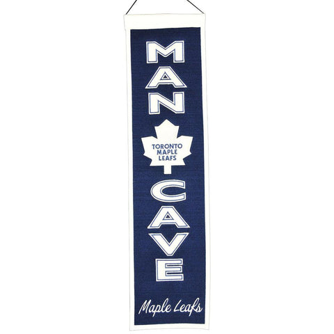 Toronto Maple Leafs NHL Man Cave Vertical Banner (8 x 32)