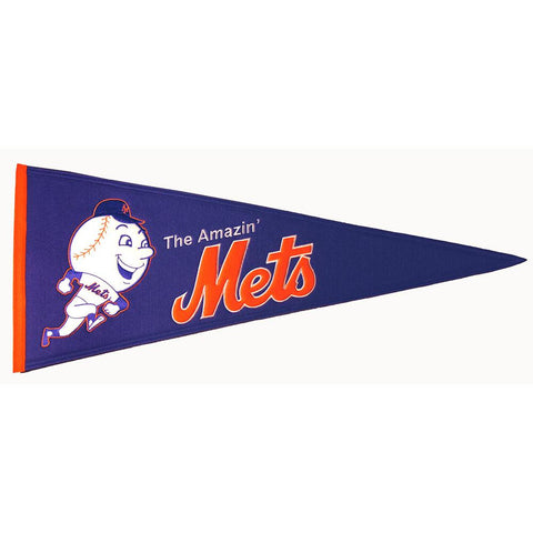 New York Mets MLB Cooperstown Pennant (13x32)