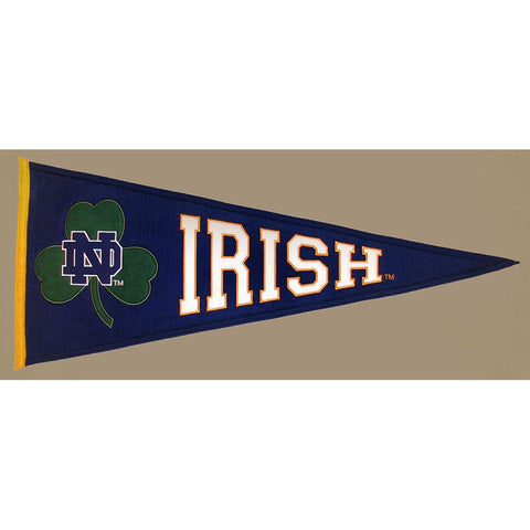 Notre Dame Fighting Irish Ncaa "traditions" Pennant (13"x32")