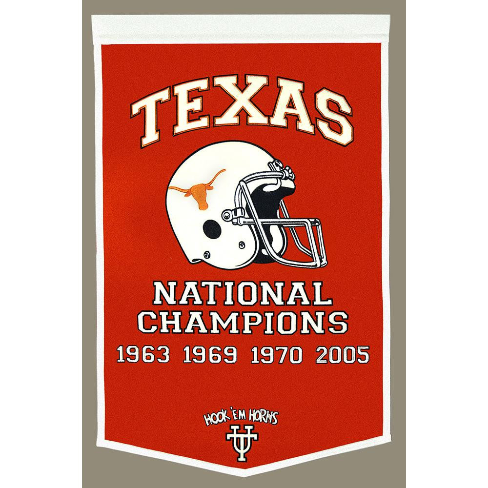 Texas Longhorns Ncaa "dynasty" Banner (24"x36")