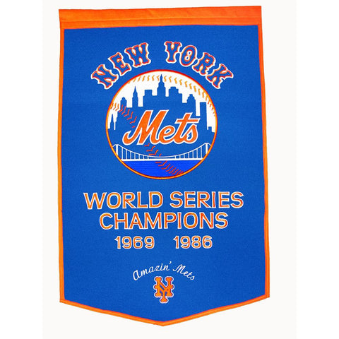 New York Mets MLB Dynasty Banner (24x36)