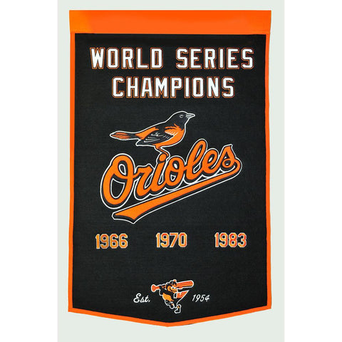Baltimore Orioles MLB Dynasty Banner (24x36)