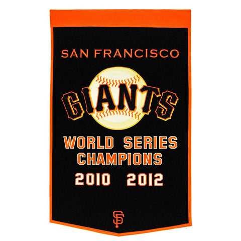 San Francisco Giants MLB Dynasty Banner (24x36)