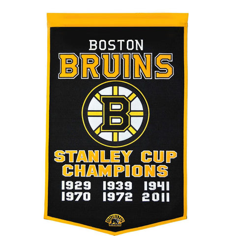 Boston Bruins NHL Dynasty Banner (24x36)