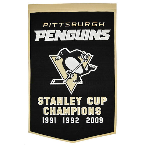 Pittsburgh Penguins NHL Dynasty Banner (24x36)