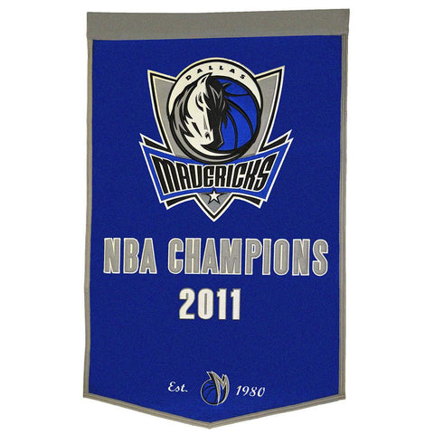 Dallas Mavericks NBA Dynasty Banner (24x36)