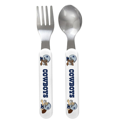 Dallas Cowboys Nfl Infant 2-piece Cutlery Set