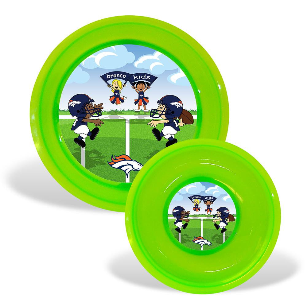 Denver Broncos NFL Toddler Plate and Bowl Set