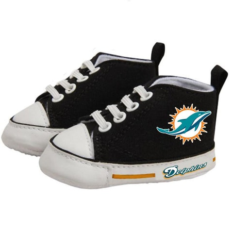 Miami Dolphins Nfl Infant High Top Shoes