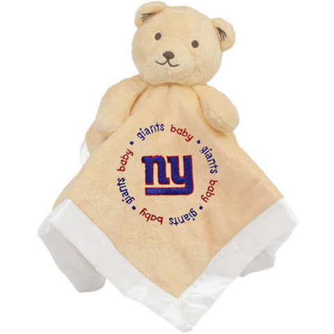 New York Giants Nfl Infant Security Blanket (14 In X 14 In)