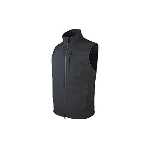 Core Softshell Vest Color- Black (large)