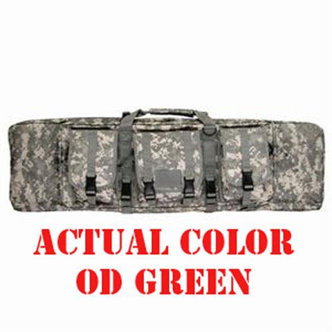 42" Modular Tactical Rifle Case (3 Detachable Pouches) Color: Od Green