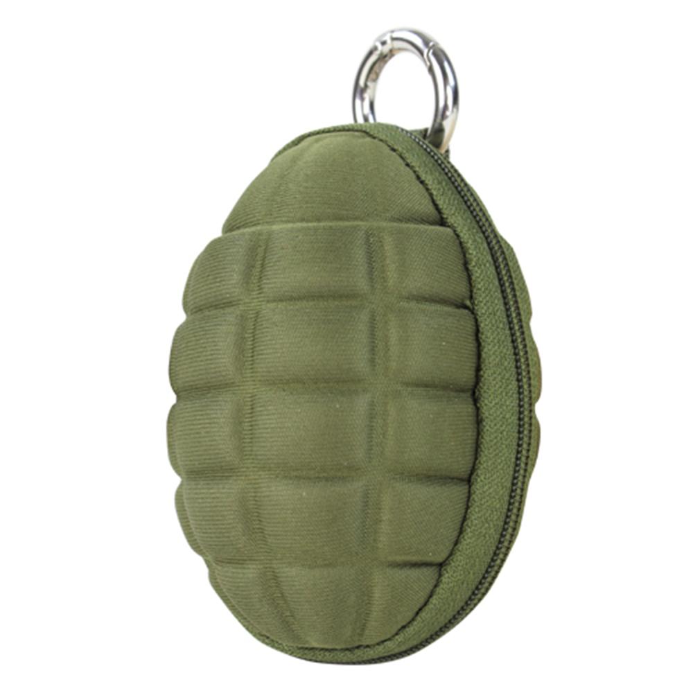 Grenade Key Chain Pouch- Olive Drab