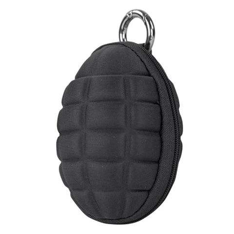 Grenade Key Chain Pouch- Black