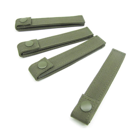 6" Mod Straps (4 Pack) Color- Od Green