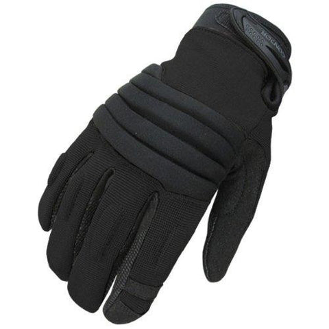 Stryker Padded Knuckle Glove Color- Black (small)