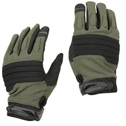 Stryker Padded Knuckle Glove Color- Sage-black (xx-large)