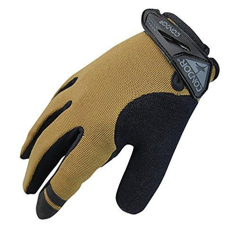 Shooter Glove Color- Coyote-black (large)
