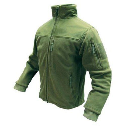 Alpha Fleece Jacket Color- Od Green (large)