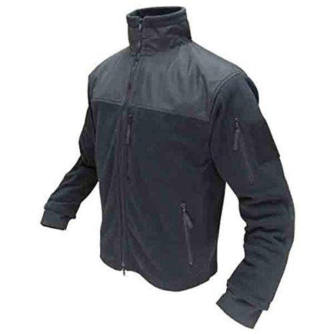 Alpha Fleece Jacket Color- Black (medium)