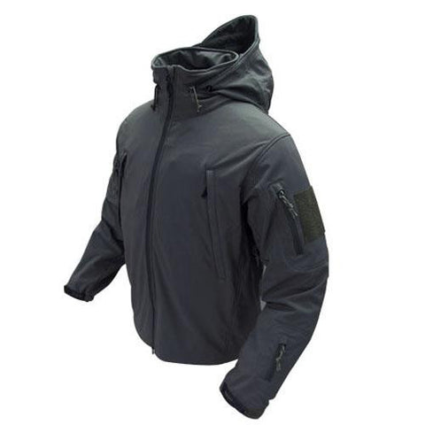 Soft Shell Jacket - Color: Black (x Large)