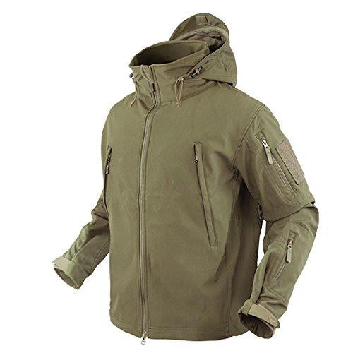 Summit Softshell Jacket Color- Tan (small)