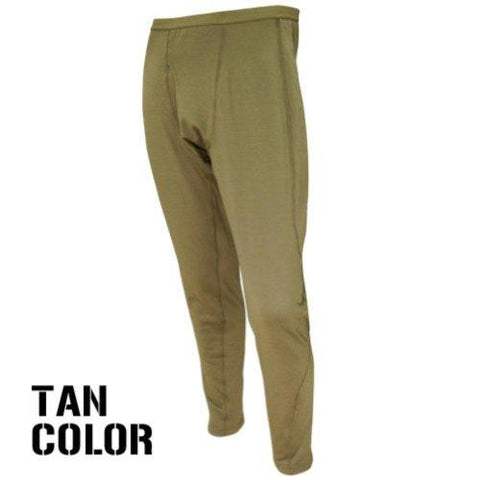 Base Ii Midweight Drawer Pants Color- Tan (large)