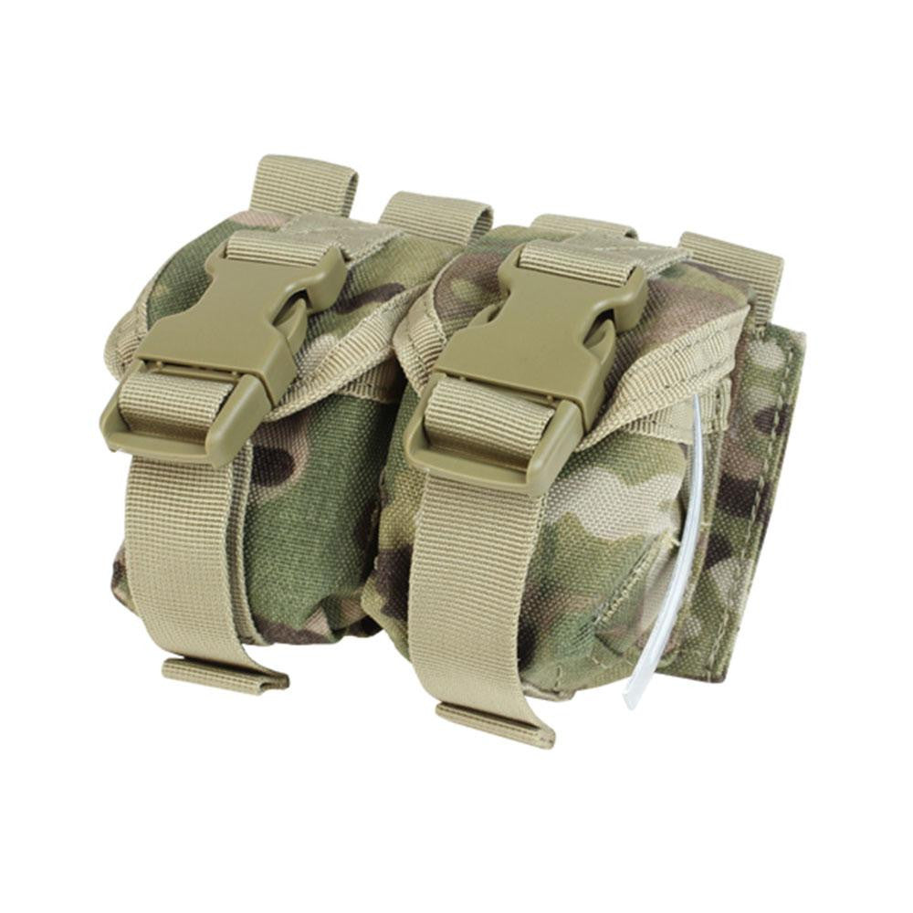 Double Frag Grenade Pouch Color- Multicam