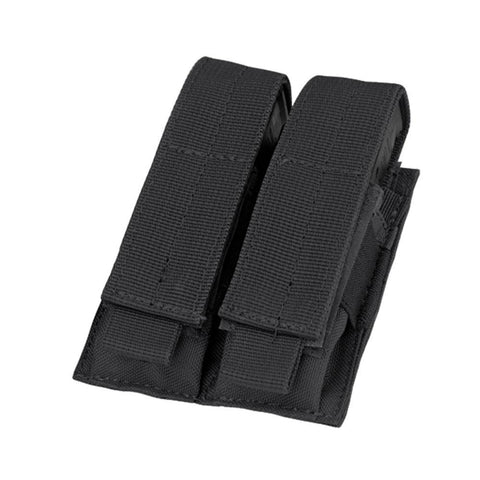 Double Pistol Mag Pouch Color- Black