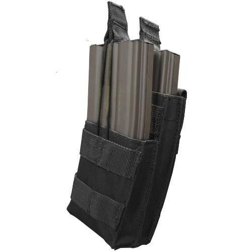 Single Stacker M4 Magazine Pouch (hold 2 Mags) Color: Black