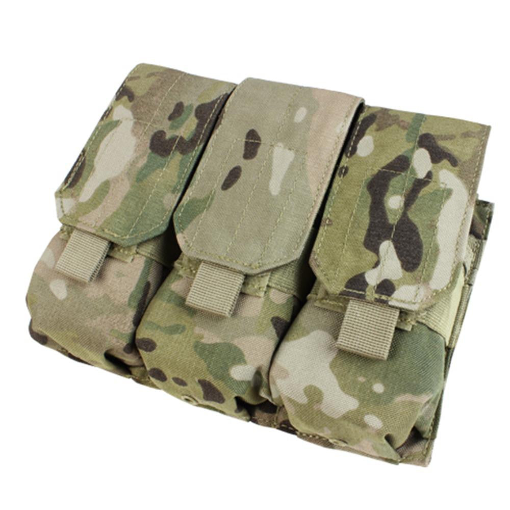 Triple M4 Mag Pouch Color- Multicam