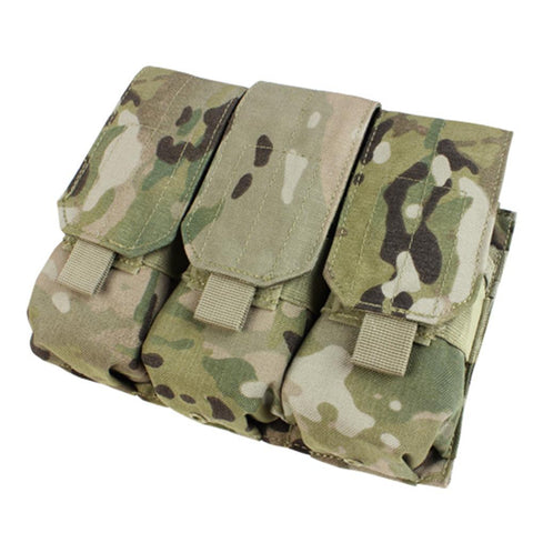 Triple M4 Mag Pouch Color- Multicam