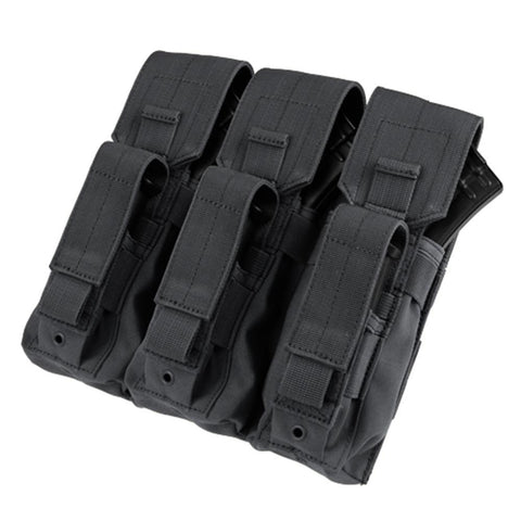 Triple Ak Kangaroo Pouch Color- Black