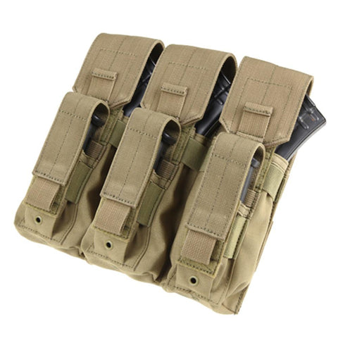 Triple Ak Kangaroo Pouch Color- Tan