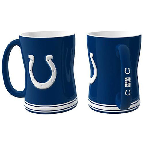 Indianapolis Colts NFL Coffee Mug - 15oz Sculpted (Single Mug)