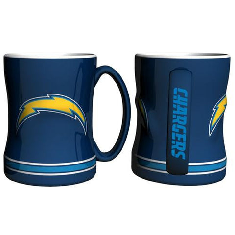 San Diego Chargers NFL Coffee Mug - 15oz Sculpted (Single Mug)