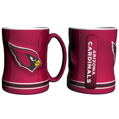 Arizona Cardinals NFL Coffee Mug - 15oz Sculpted (Single Mug)