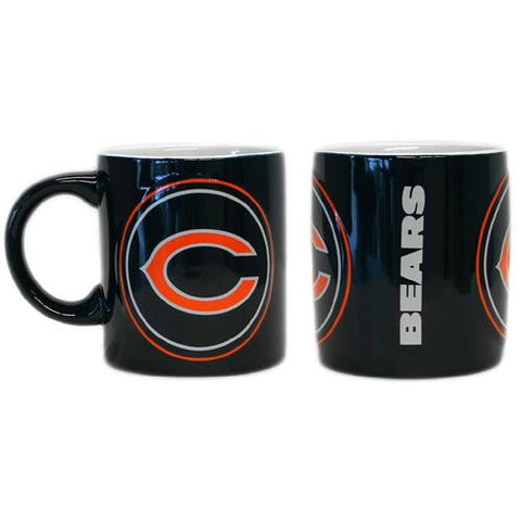Chicago Bears NFL Coffee Mug - 14oz Sculpted Warm Up (Single Mug)