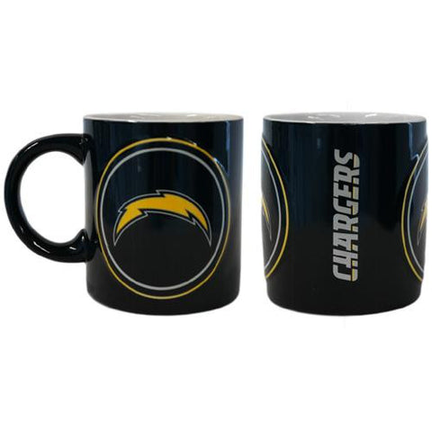 San Diego Chargers NFL Coffee Mug - 14oz Sculpted Warm Up (Single Mug)