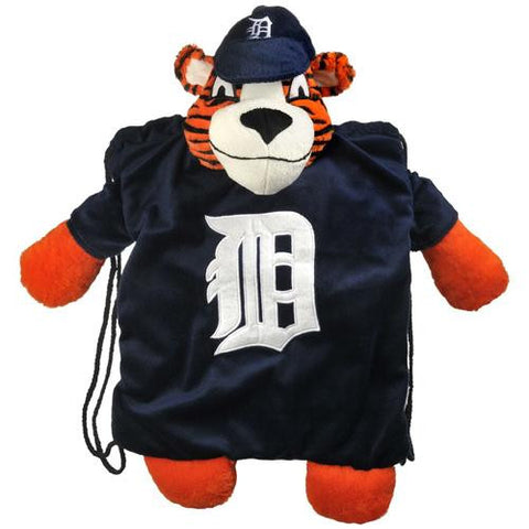 Detroit Tigers MLB Plush Mascot Backpack Pal