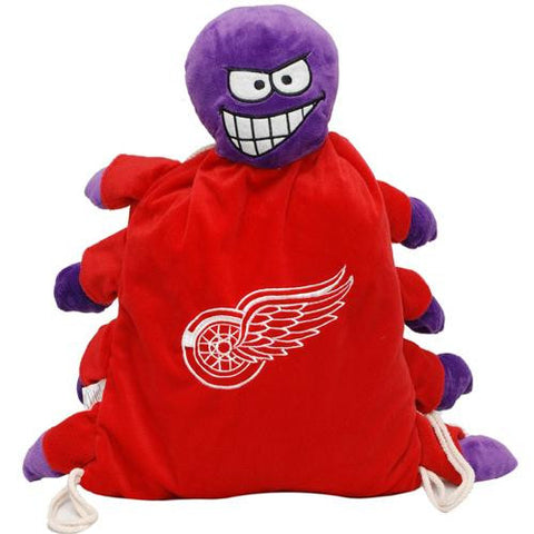 Detroit Red Wings NHL Plush Mascot Backpack Pal