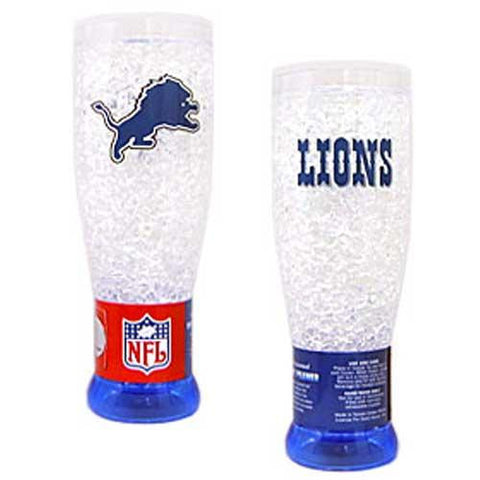 Detroit Lions NFL Crystal Pilsner Glass