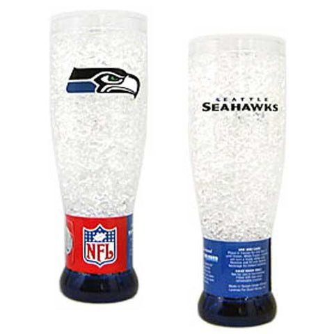 Seattle Seahawks NFL Crystal Pilsner Glass
