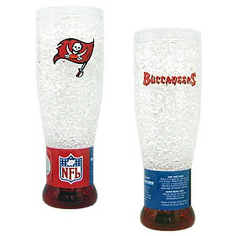 Tampa Bay Buccaneers NFL Crystal Pilsner Glass