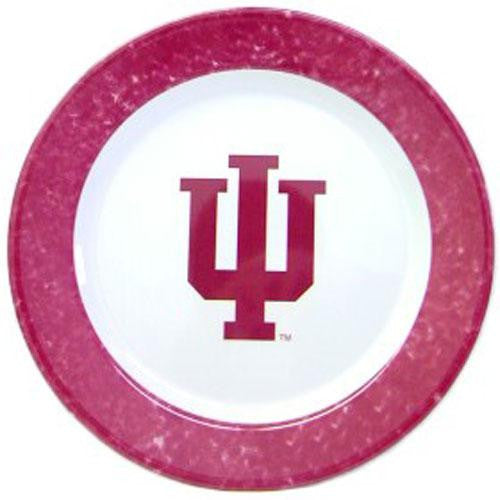 Indiana Hoosiers Ncaa 4 Piece Dinner Plate Set