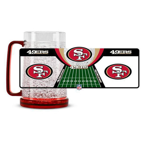 San Francisco NFL 49ers NFL Crystal Freezer Mug